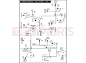 Harley-Davidson 2008 DYNA DYNA STREET BOB  - FXDB WIRING HARNESS - FXDC, FXDWG & FXDF (CONTINUED)