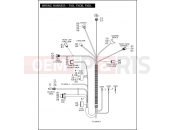 Harley-Davidson 2008 DYNA DYNA SUPER GLIDE CUSTOM  - FXDC WIRING HARNESS - FXD, FXDB, FXDL