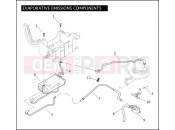 Harley-Davidson 2008 SIDECAR FLHT SIDECAR  - SIDECAR FOR FLHT EVAPORATIVE EMISSIONS COMPONENTS