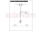 Harley-Davidson 2008 SIDECAR FLHTC SIDECAR  - SIDECAR FOR FLHTC WIRING HARNESS - ACCESSORY & CRUISE - FLTR