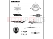 Harley-Davidson 2008 SIDECAR FLHX SIDECAR  - SIDECAR FOR FLHX FUEL TANK TRIM (1 OF 2)