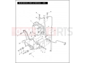 Harley-Davidson 2008 SIDECAR FLTR SIDECAR  - SIDECAR FOR FLTR REAR BRAKE LINES & MODULE - ABS