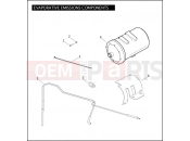 Harley-Davidson 2008 SOFTAIL SOFTAIL DELUXE  - FLSTN EVAPORATIVE EMISSIONS COMPONENTS