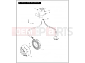 Harley-Davidson 2008 TOURING ELECTRA GLIDE STANDARD  - FLHT ALTERNATOR & REGULATOR