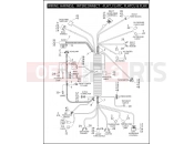 Harley-Davidson 2008 TOURING ELECTRA GLIDE STANDARD  - FLHT WIRING HARNESS - INTERCONNECT - FLHT, FLHTC, FLHTCU & FLHX