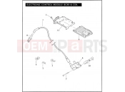 Harley-Davidson 2008 TOURING ELECTRA GLIDE CLASSIC  - FLHTC ELECTRONIC CONTROL MODULE (ECM) & COIL