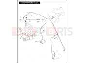 Harley-Davidson 2008 TOURING ELECTRA GLIDE CLASSIC  - FLHTC FRONT BRAKE LINES - ABS