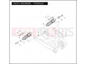Harley-Davidson 2008 VRSC VRSCAW W/ABS  - VRSCAWA SHOCK ABSORBERS - HYDRAULIC