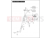 Harley-Davidson 2008 VRSC VRSCDA NIGHT ROD W/ABS  - VRSCDA WIRING HARNESS - NON ABS (CONTINUED)