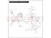 Harley-Davidson 2008 VRSC VRSCDX NIGHT ROD SPECIAL  - VRSCDX ENGINE MOUNTS & STABILIZER LINK