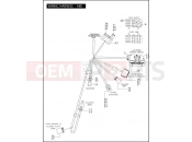 Harley-Davidson 2008 VRSC VRSCDA NIGHT ROD W/ABS  - VRSCDA 105 WIRING HARNESS - ABS (CONTINUED)