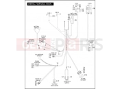 Harley-Davidson 2007 CVO/CUSTOM CVO ROAD KING  - FLHRSE3 WIRING HARNESS, MAIN (CONTINUED)