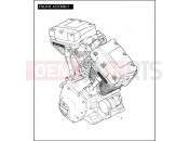 Harley-Davidson 2007 CVO/CUSTOM CVO ULTRA CLASSIC  - FLHTCUSE2 ENGINE ASSEMBLY - TWIN CAM 110â¢