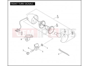 Harley-Davidson 2007 CVO/CUSTOM CVO DYNA  - FXDSE FRONT TURN SIGNALS