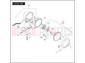 Harley-Davidson 2007 CVO/CUSTOM CVO DYNA  - FXDSE HEADLAMP
