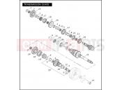 Harley-Davidson 2007 DYNA DYNA STREET BOB  - FXDB TRANSMISSION GEARS