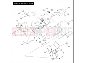 Harley-Davidson 2007 TOURING ULTRA CLASSIC  - FLHTCU INNER FAIRING - FLTR