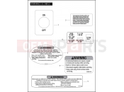 Harley-Davidson 2007 TOURING STREET GLIDE  - FLHX WARNINGS & LABELS
