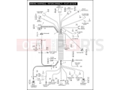 Harley-Davidson 2007 TOURING STREET GLIDE  - FLHX WIRING HARNESS, INTERCONNECT - FLHT & FLHX