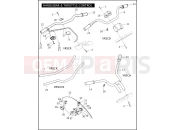 Harley-Davidson 2007 VRSC VRSCAW V-ROD  - VRSCAW 105 HANDLEBAR & THROTTLE CONTROL