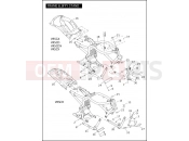Harley-Davidson 2007 VRSC VRSCD NIGHT ROD  - VRSCD FRAME & JIFFY STAND