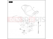 Harley-Davidson 2006 CVO/CUSTOM CVO VR DESTROYER  - VRXSE SEAT