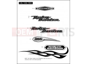 Harley-Davidson 2006 DYNA DYNA 35TH ANV SUPER GLIDE  - FXD35 FUEL TANK TRIM