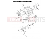 Harley-Davidson 2006 DYNA DYNA WIDE GLIDE  - FXDWGI TRANSMISSION BEARINGS & SIDE COVERS