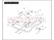 Harley-Davidson 2006 SIDECAR FLHT/I SIDECAR  - SIDECAR FOR FLHT/I TOUR-PAK (COVER)