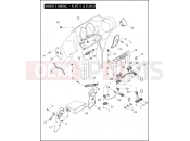 Harley-Davidson 2006 SIDECAR FLTR/I SIDECAR  - SIDECAR FOR FLTR/I INNER FAIRING - FLHT/I & FLHX/I (2 OF 2)