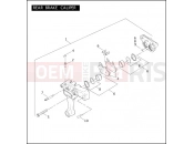 Harley-Davidson 2006 SIDECAR ULTRA SIDECAR  - SIDECAR FOR ULTRA REAR BRAKE CALIPER