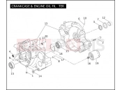 HARLEY-DAVIDSON HERITAGE SOFTAIL  - FLST CRANKCASE & ENGINE OIL FILTER -TWIN CAM 88Bâ¢