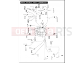Harley-Davidson 2006 SOFTAIL HERITAGE SOFTAIL  - FLSTI WIRING HARNESS, MAIN - CARBURETED