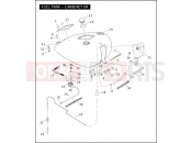 Harley-Davidson 2006 SOFTAIL SOFTAIL DEUCE  - FXSTD FUEL TANK - CARBURETOR