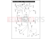 Harley-Davidson 2006 SOFTAIL SOFTAIL DEUCE  - FXSTD WIRING HARNESS, MAIN - CARBURETED (CONTINUED)