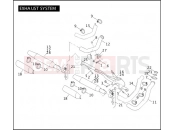 Harley-Davidson 2006 SPORTSTER SPORTSTER 1200 CUSTOM  - XL1200C EXHAUST SYSTEM