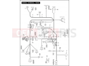 Harley-Davidson 2006 SPORTSTER SPORTSTER 1200 CUSTOM  - XL1200C WIRING HARNESS, MAIN (CONTINUED)