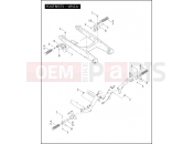 Harley-Davidson 2006 VRSC VRSCA V-ROD  - VRSCA 105 FOOTRESTS - VRSCA