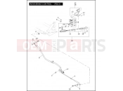 Harley-Davidson 2006 VRSC VRSCA V-ROD  - VRSCA 105 REAR BRAKE CONTROL - VRSCA