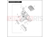 Harley-Davidson 2006 VRSC VRSCD NIGHT ROD  - VRSCD 105 REAR BRAKE CALIPER