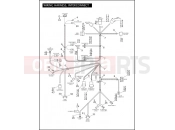 Harley-Davidson 2005 CVO/CUSTOM CVO ELECTRA GLIDE  - FLHTCSE2 WIRING HARNESS, INTERCONNECT