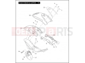 Harley-Davidson 2005 CVO/CUSTOM CVO V-ROD  - VRSCSE REAR FENDER & SUPPORTS