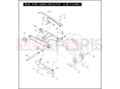 Harley-Davidson 2005 CVO/CUSTOM CVO V-ROD  - VRSCSE REAR FORK, DEBRIS DEFLECTOR & BELT GUARD