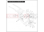 Harley-Davidson 2005 DYNA DYNA SUPER GLIDE  - FXDI ENGINE MOUNTS & STABILIZER LINK