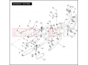 Harley-Davidson 2005 DYNA DYNA WIDE GLIDE  - FXDWG EXHAUST SYSTEM