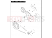 Harley-Davidson 2005 SIDECAR FLTR/I SIDECAR  - SIDECAR FOR FLTR/I BELTS, CHAINS & SPROCKETS