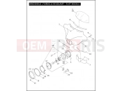 Harley-Davidson 2005 SIDECAR FLTR/I SIDECAR  - SIDECAR FOR FLTR/I WINDSHIELD, FAIRING & HEADLAMP - FLHT MODELS