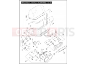 Harley-Davidson 2005 SIDECAR FLTR/I SIDECAR  - SIDECAR FOR FLTR/I WINDSHIELD, FAIRING & HEADLAMPS - FLTRI