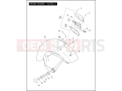 HARLEY-DAVIDSON HERITAGE SOFTAIL CLASSIC  - FLSTCI FRONT FENDER - FLSTSC/I