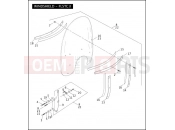 HARLEY-DAVIDSON FAT BOY  - FLSTFI WINDSHIELD - FLSTC/I